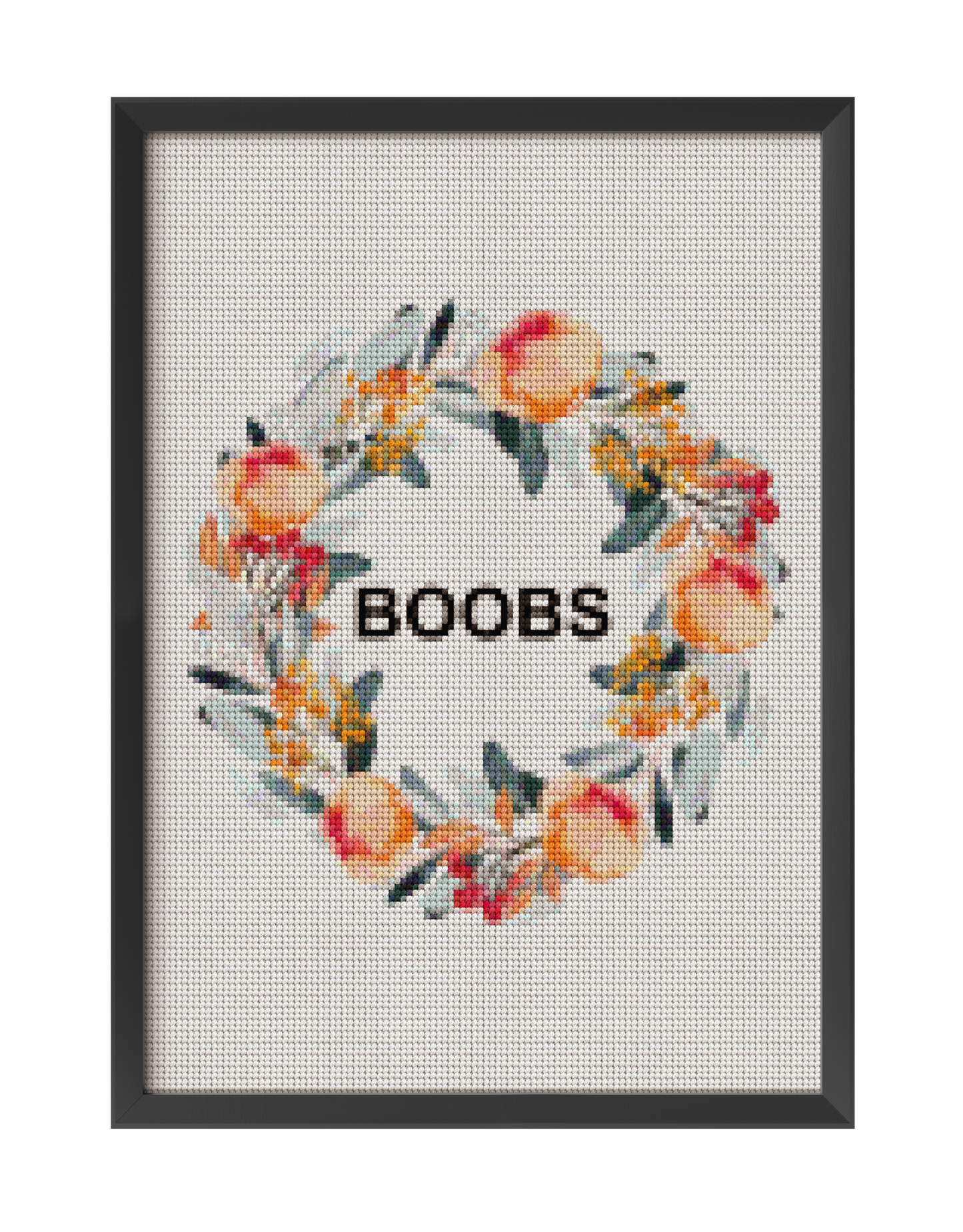 BOOBS KNIT INSPIRED ART PRINT