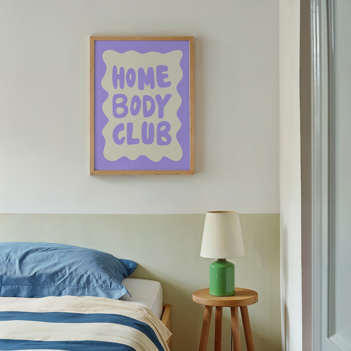 HOME BODY CLUB ART PRINT