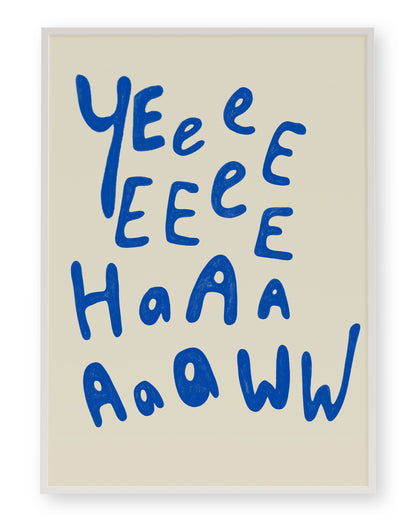 YEEHAW ART PRINT - nertdawg